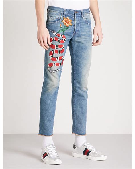 gucci man pants|gucci jeans men sale.